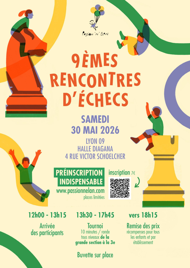 Image 9èmes rencontres d'échecs pour enfants
